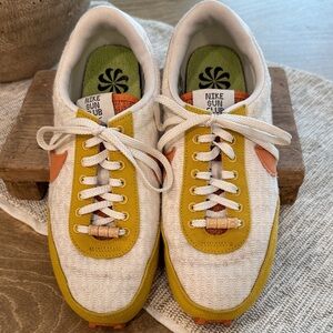 Nike Sun Club Sneakers with Yellow and Orange Highlights